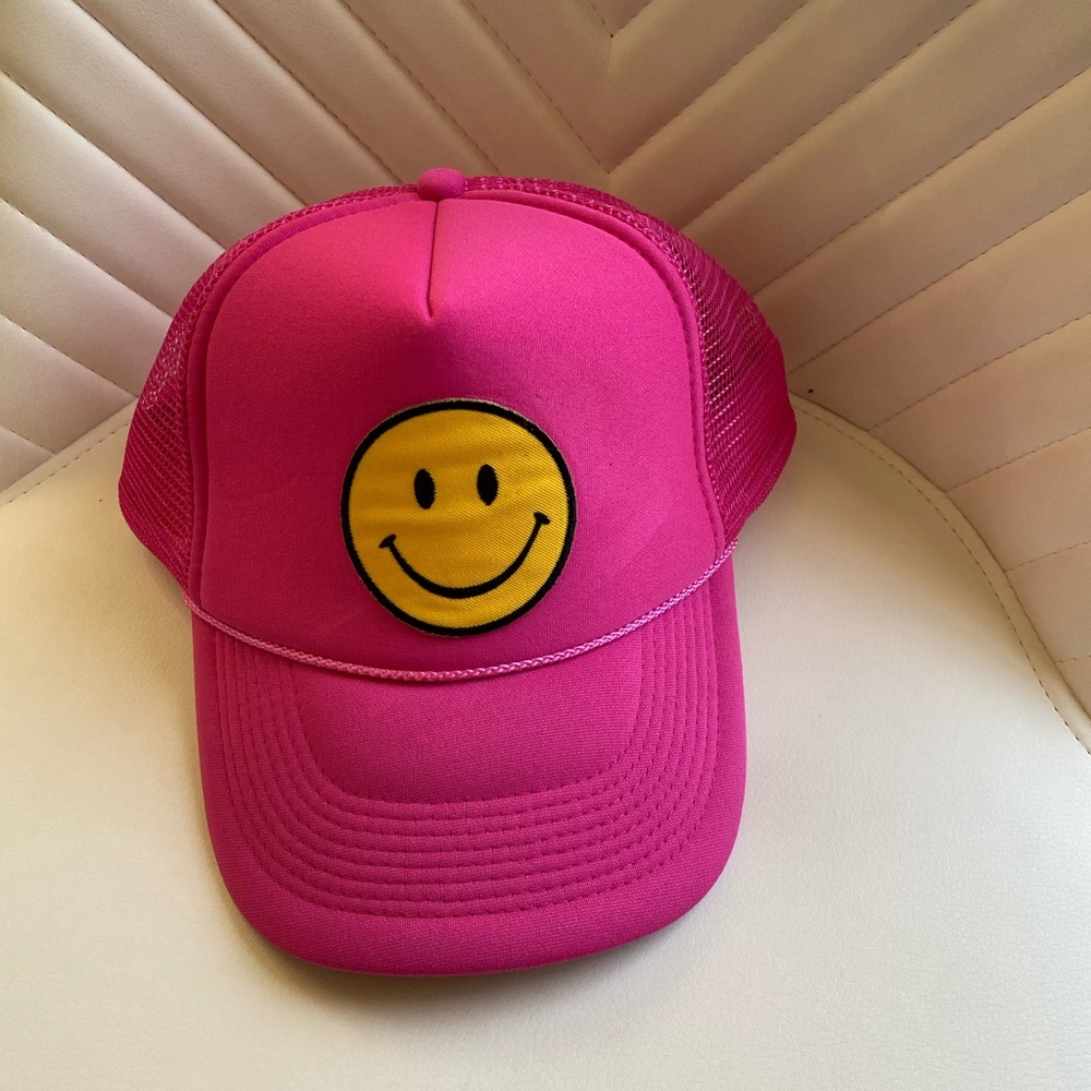 Smiley Face Trucker Hat